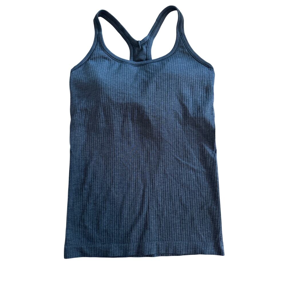 Lululemon Ebb to Street Tank II 6 W1AX1S Black